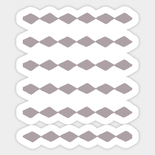 Minimalist  Abstract  Geometric Shapes Boho Pastel  Simple Pattern Sticker